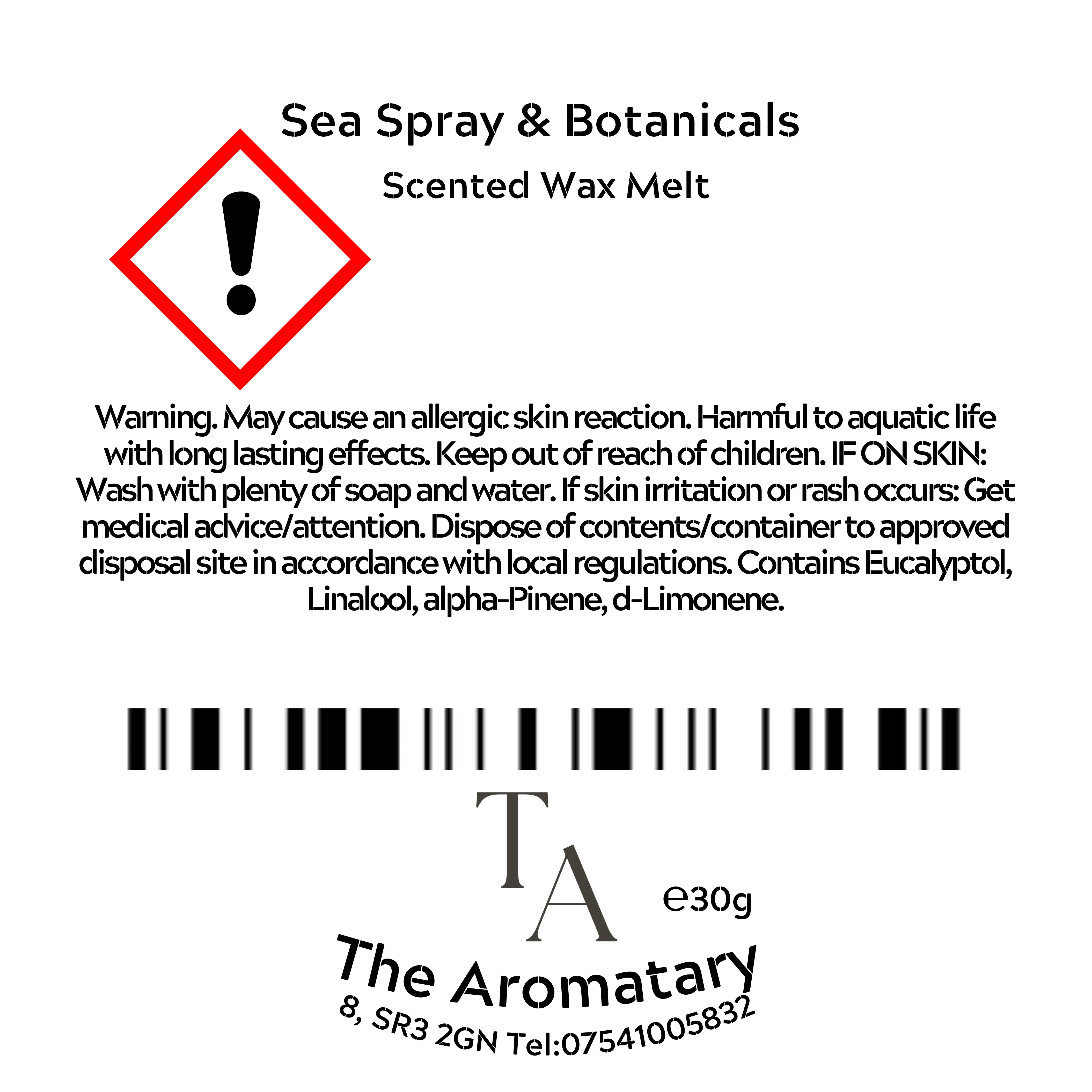 Sea Spray & Botanicals Wax Melt