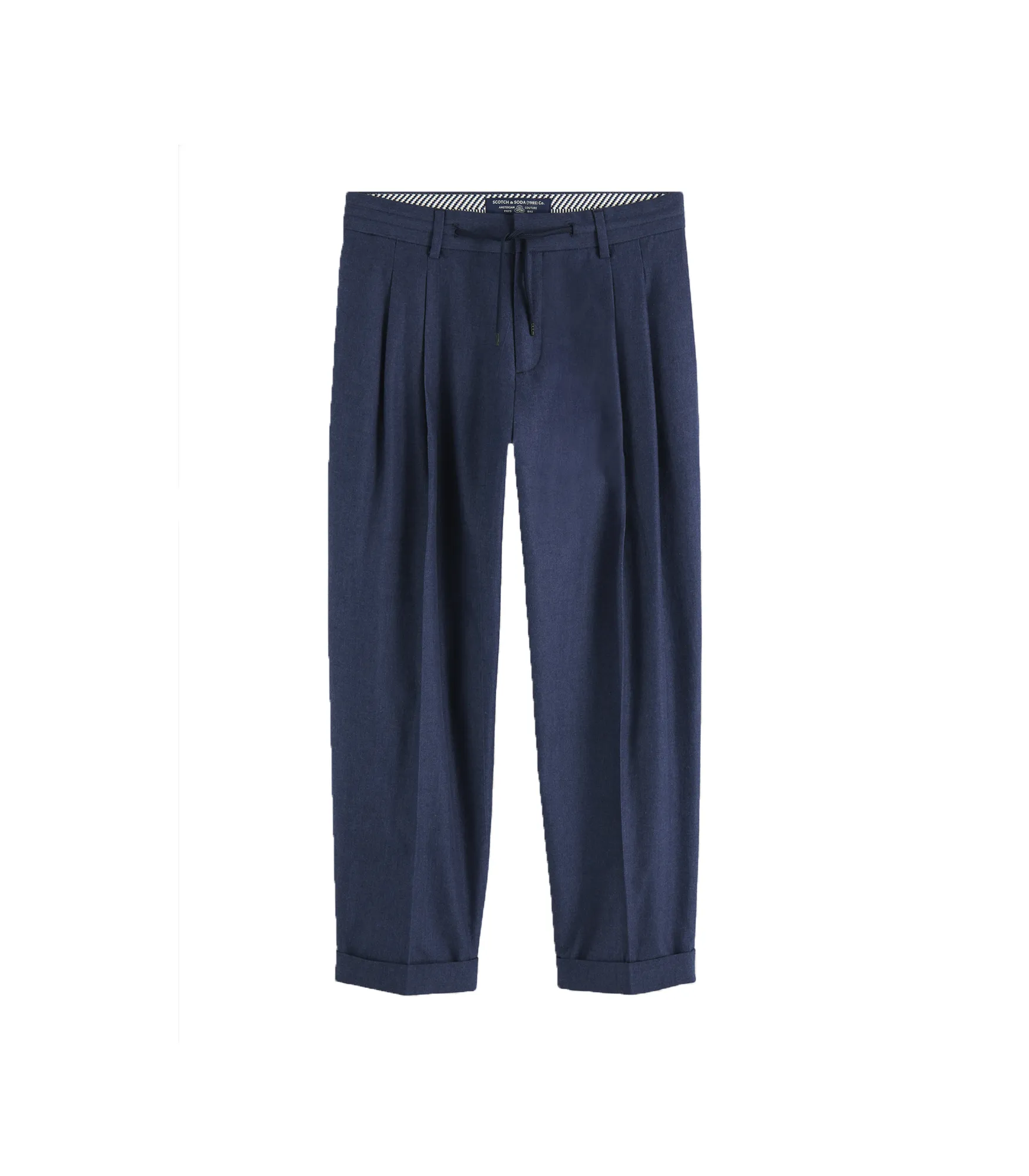 Seasonal - Chic Pleated Chambray Chino