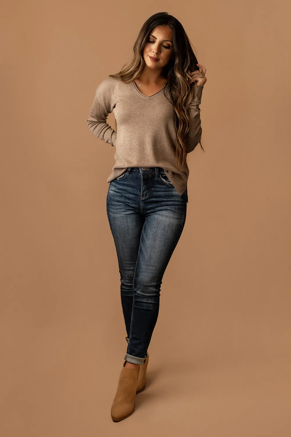 Second Time Around Sweater (Brick)