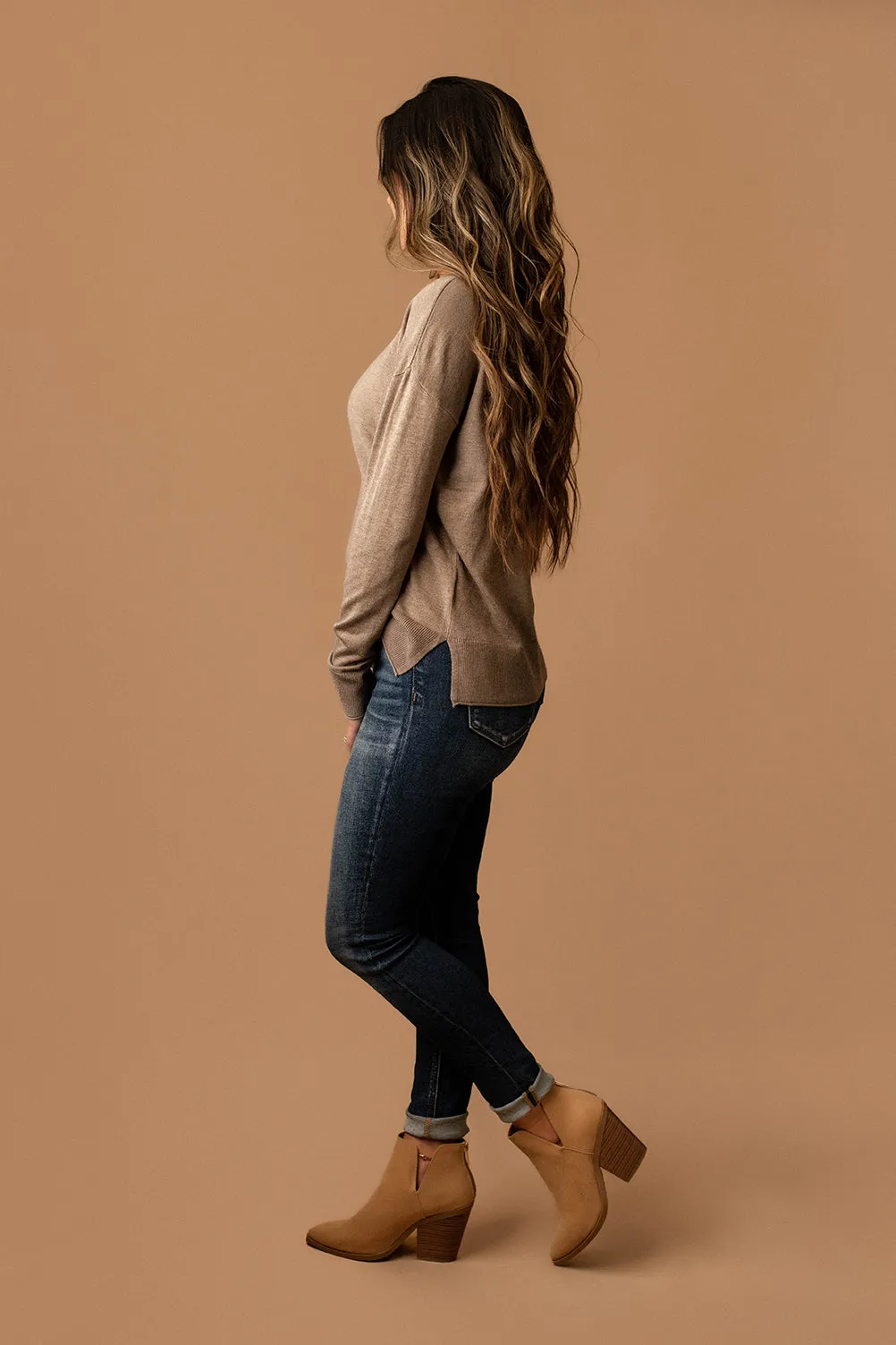 Second Time Around Sweater (Brick)