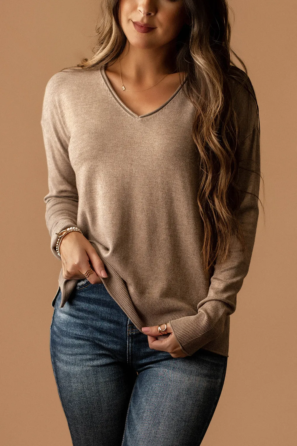 Second Time Around Sweater (Brick)