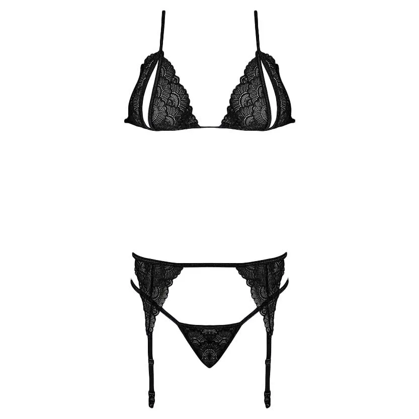 Sexy Time Leila 3-Piece Garter Set
