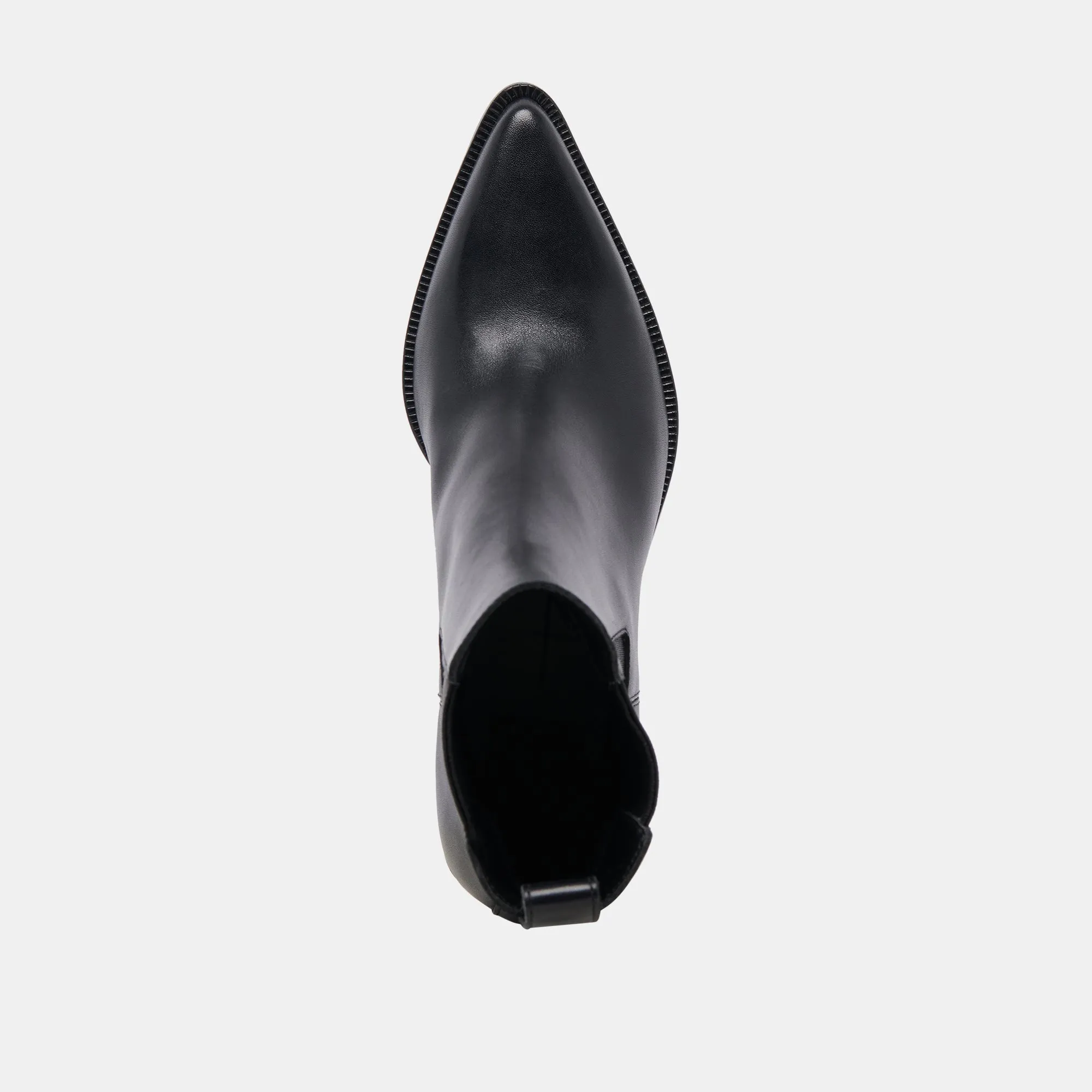 SHADIE H2O BOOTIES BLACK LEATHER