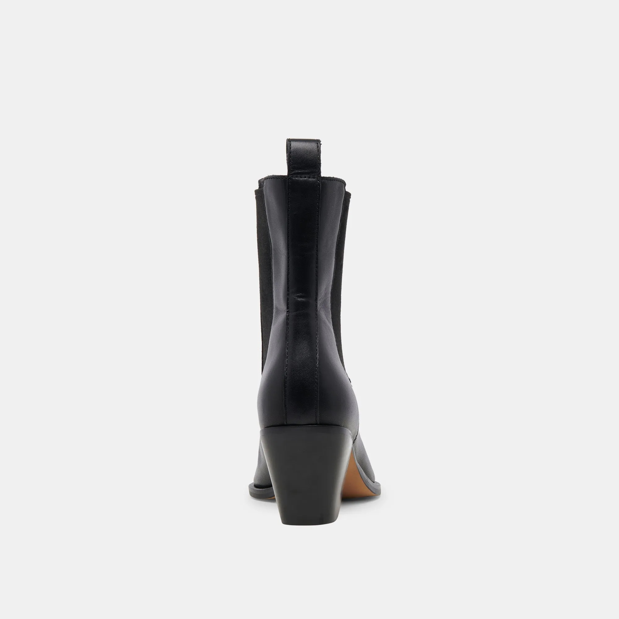 SHADIE H2O BOOTIES BLACK LEATHER