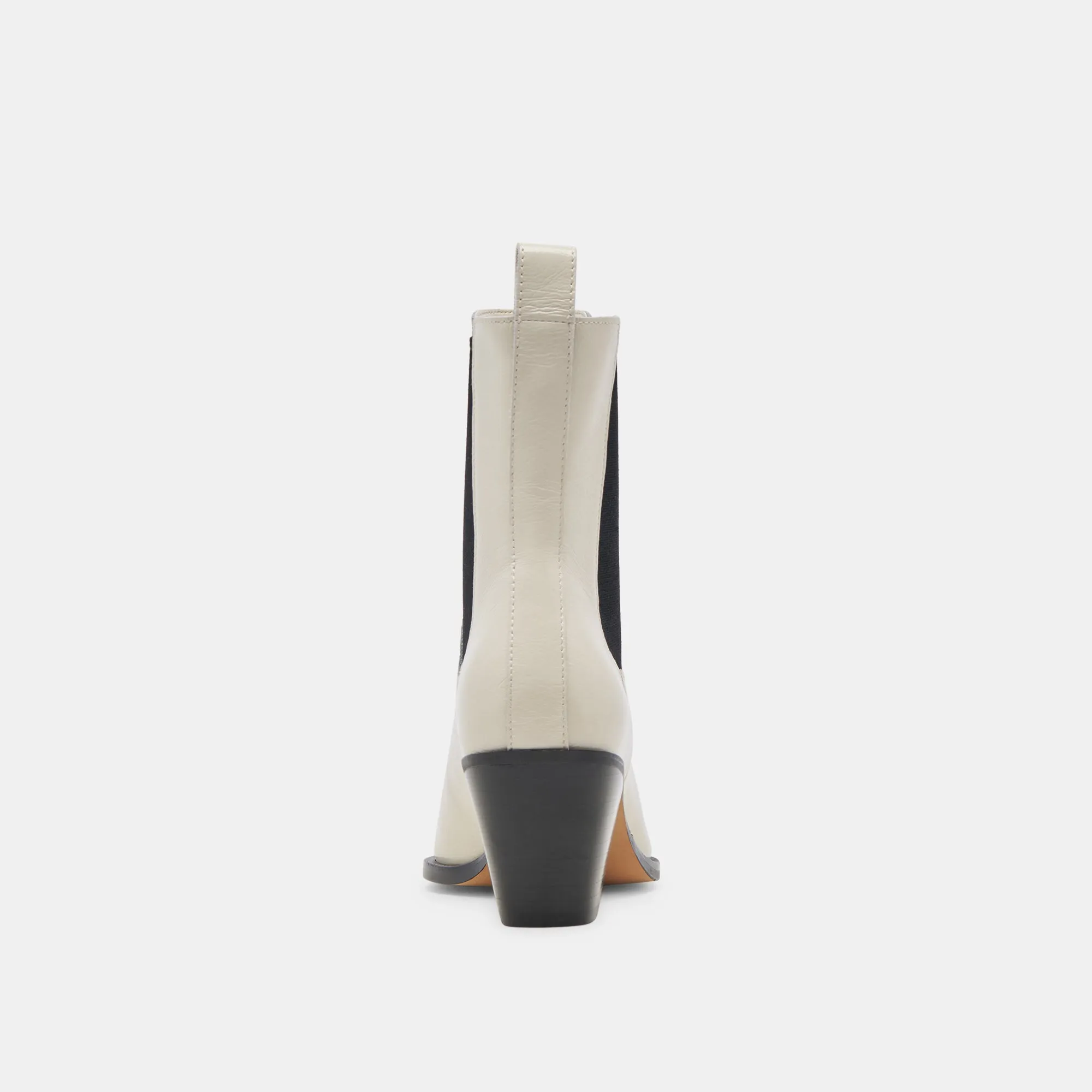 SHADIE H2O BOOTIES IVORY CRINKLE PATENT