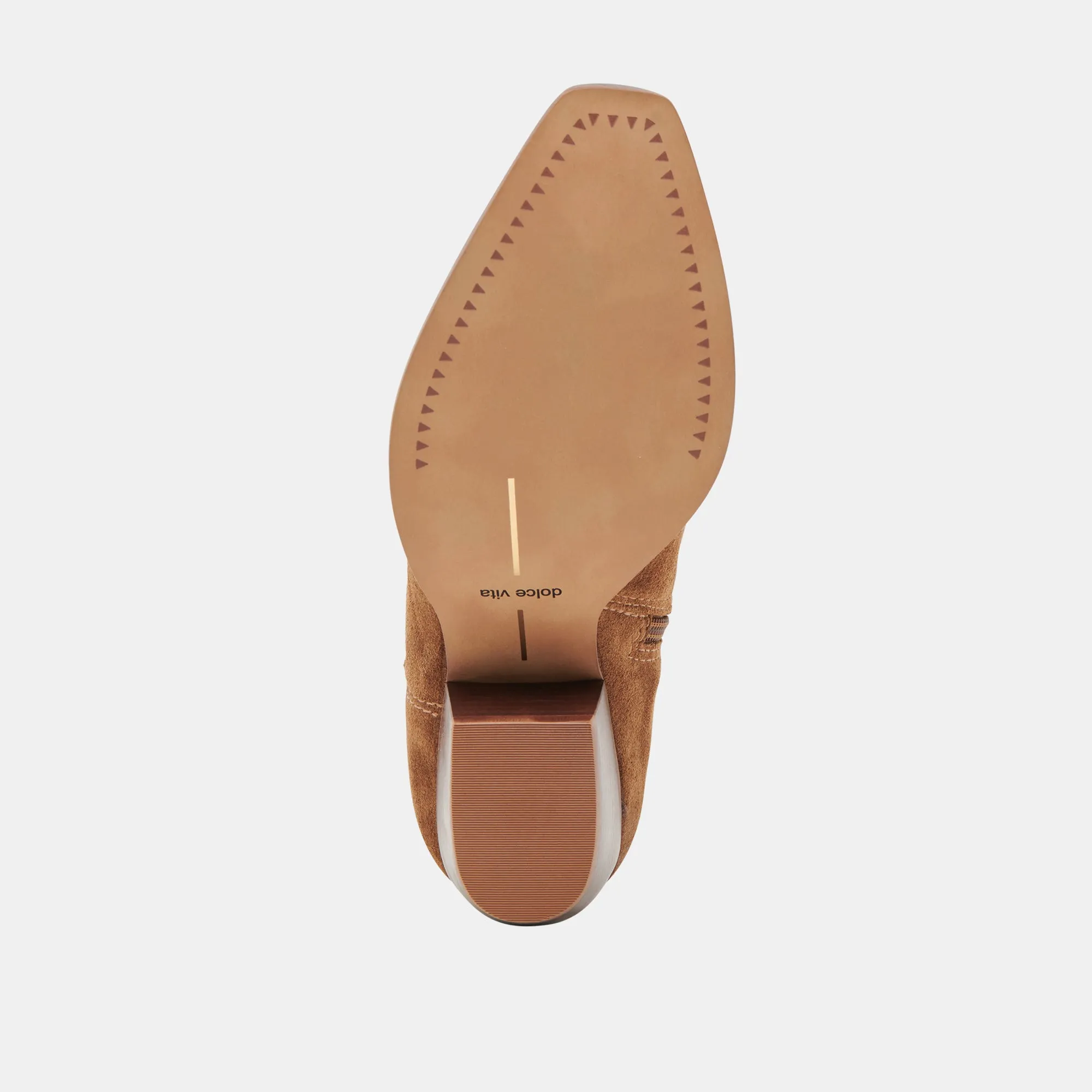 SHANIA BOOTIES BROWN SUEDE