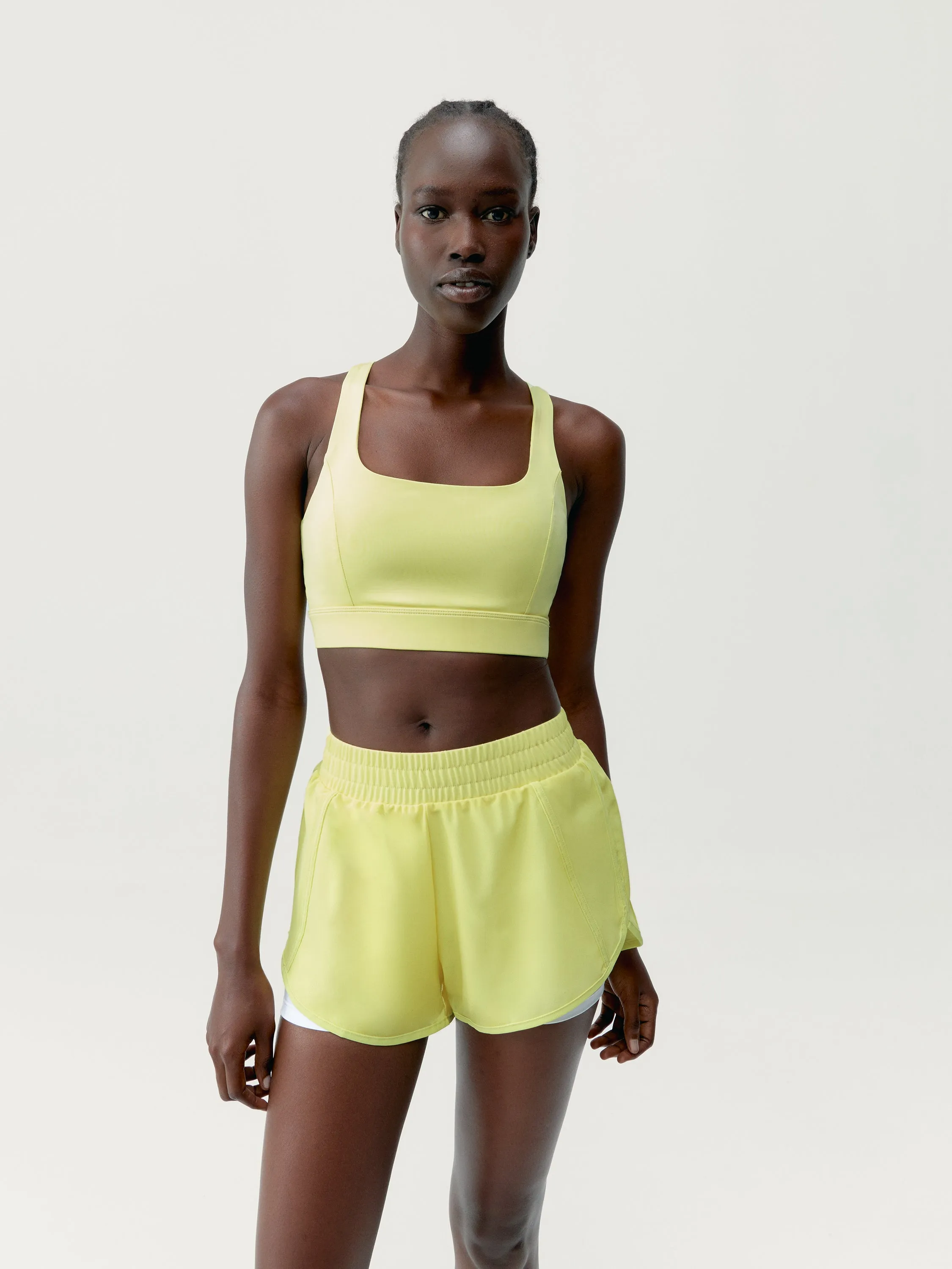 Short Padma 2.0 Yellow Green/White