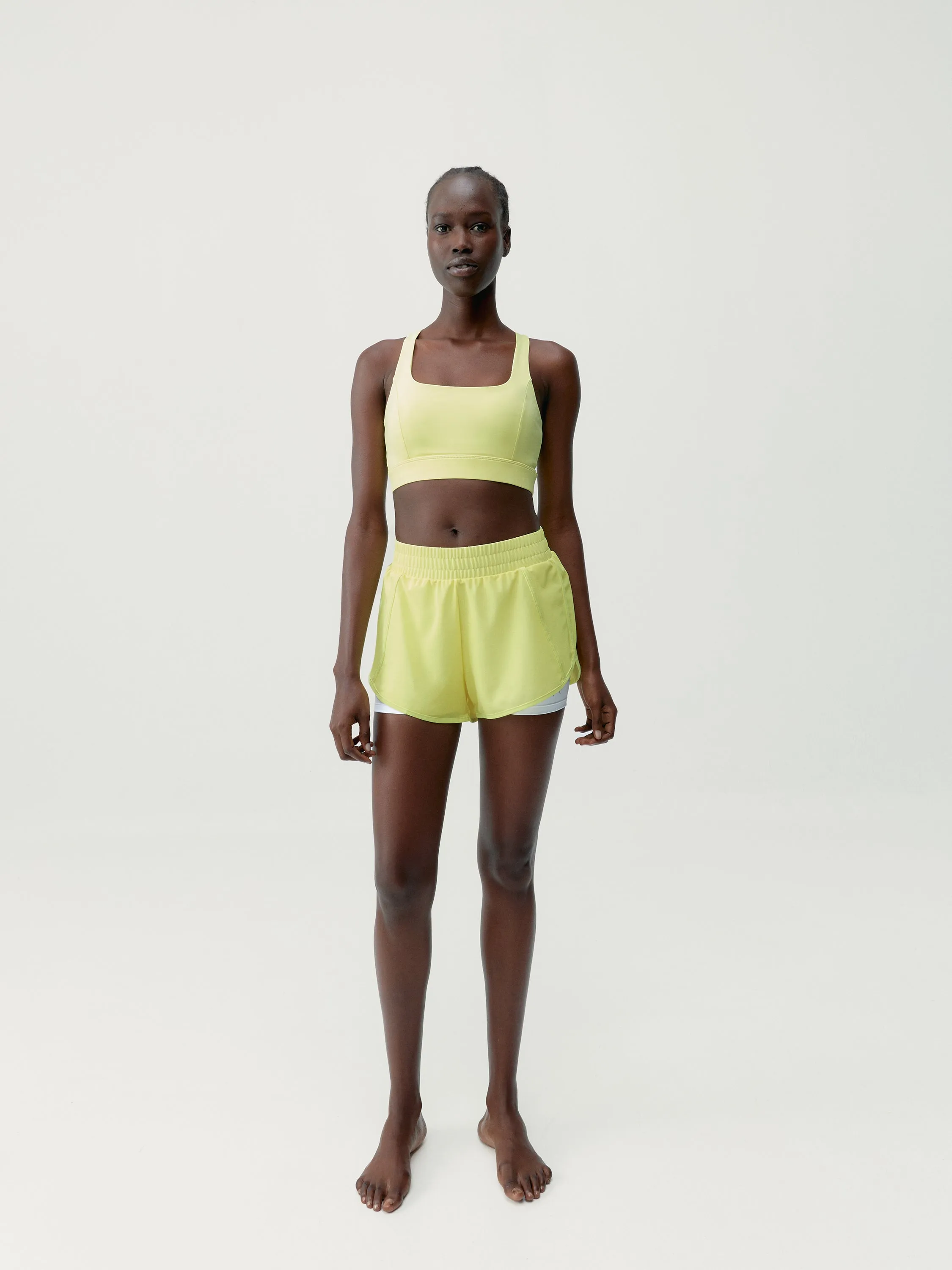Short Padma 2.0 Yellow Green/White