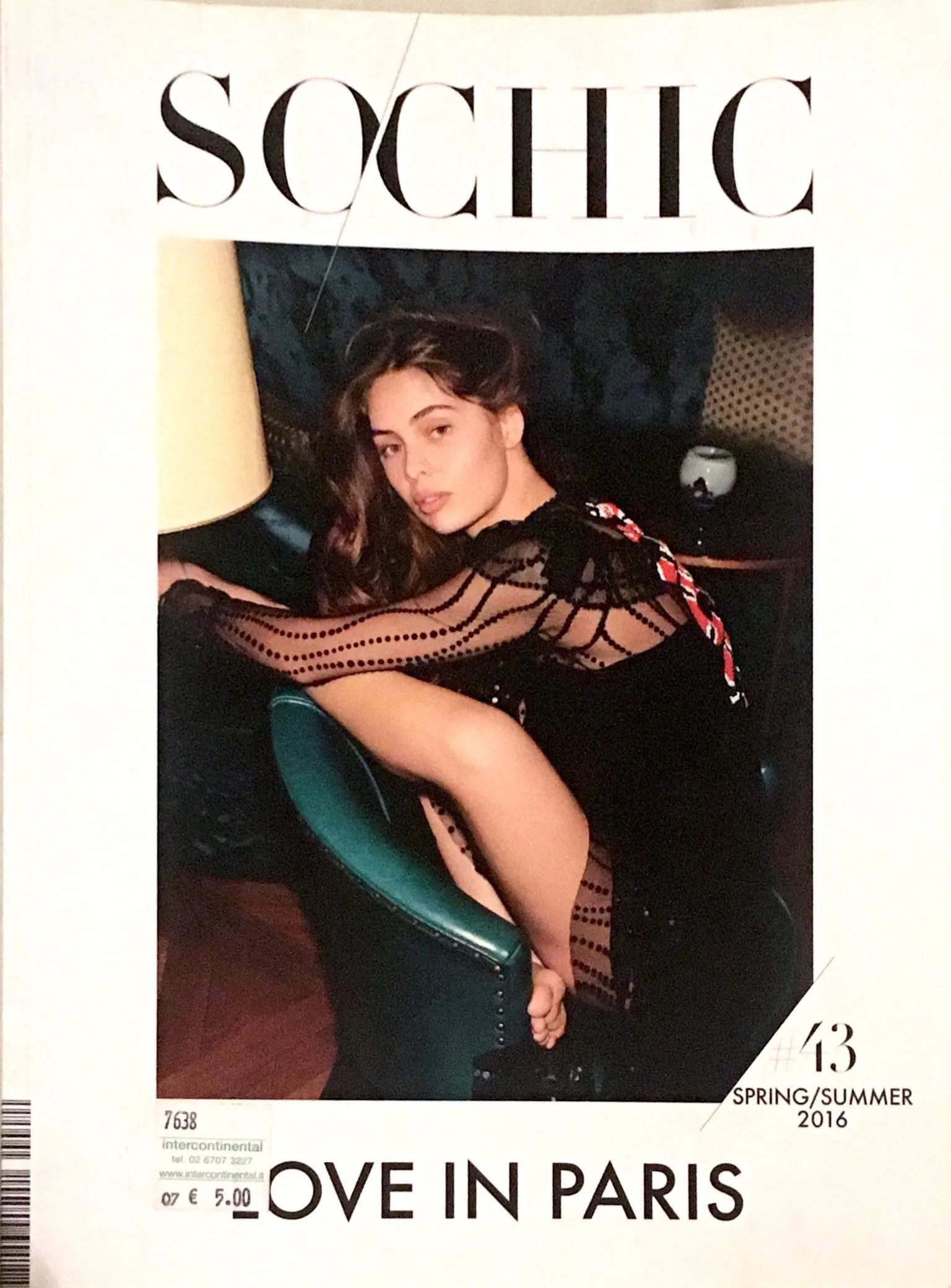 SO CHIC Magazine SPRING 2016 MARIE ANGE CASTA Jonatan Frenck SASHA GACHULINCOVA