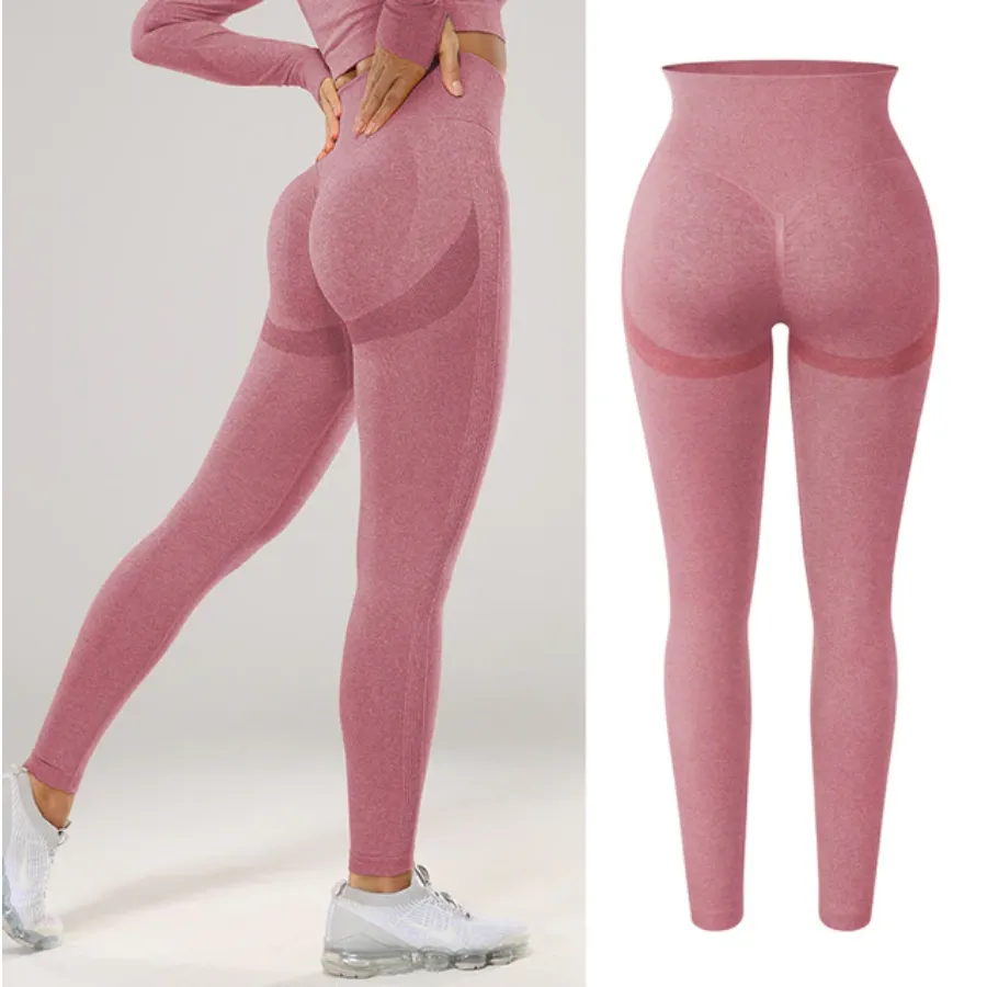Soft Shade Leggings - Yellow-Style 2