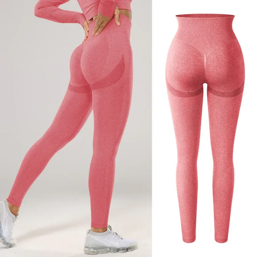 Soft Shade Leggings - Yellow-Style 2
