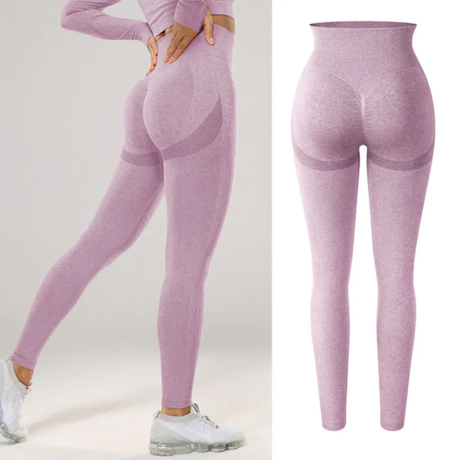 Soft Shade Leggings - Yellow-Style 2