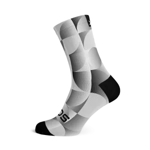 Solid Silver Socks