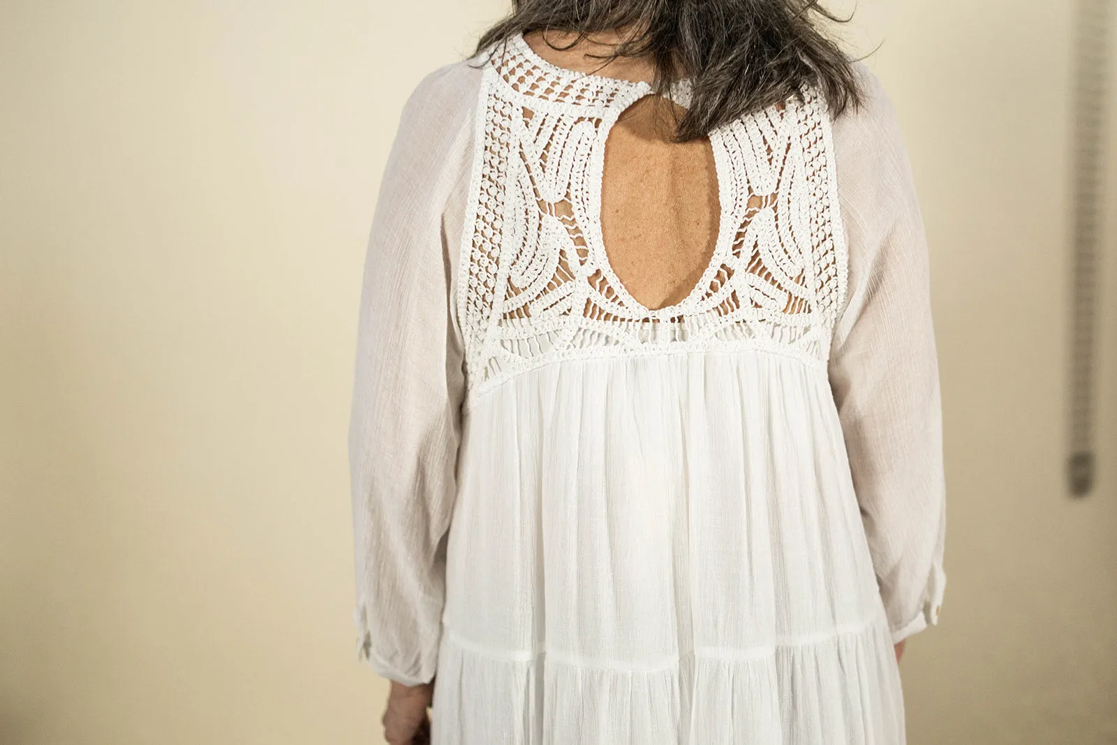 sonya dress in white