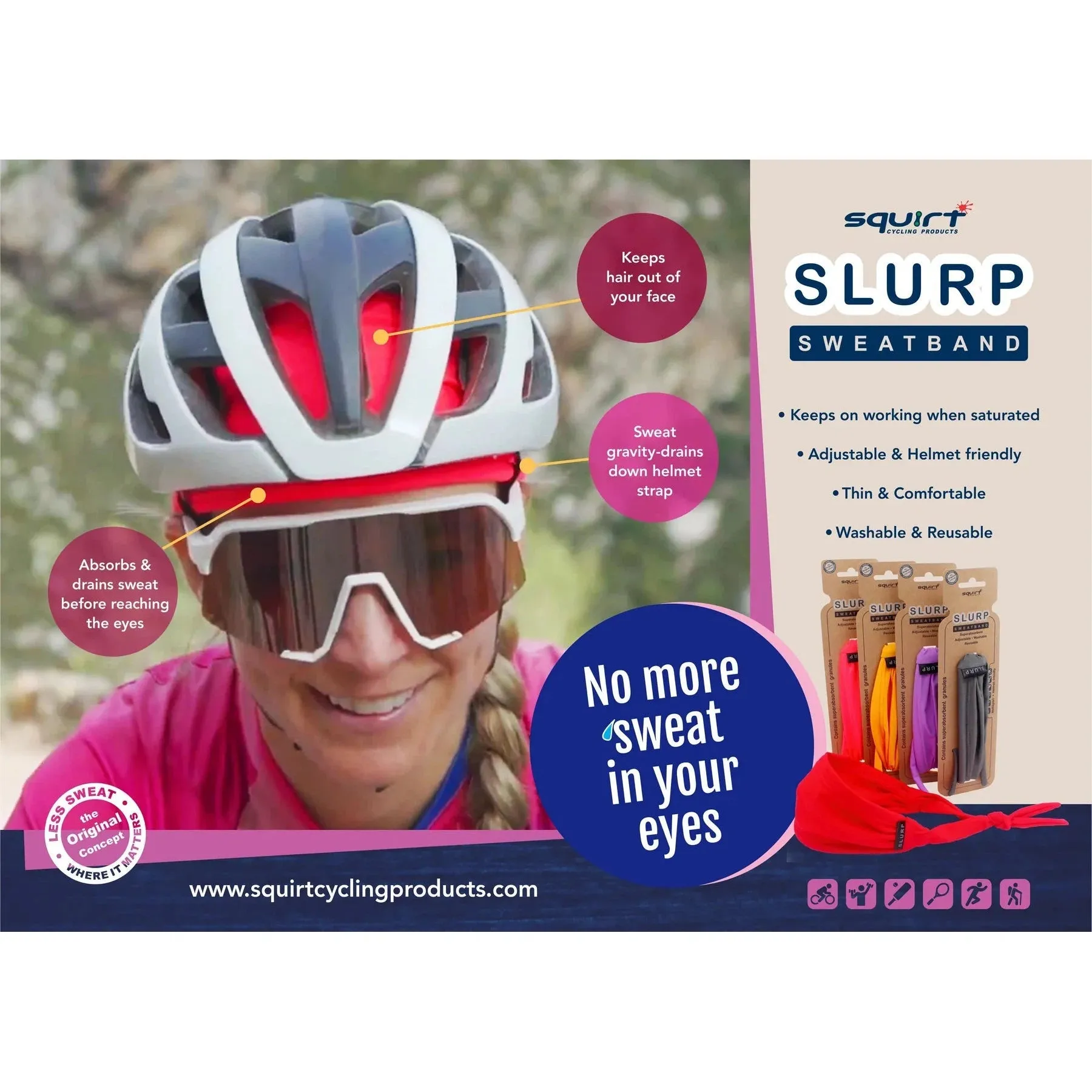 Squirt Slurp Sweatband