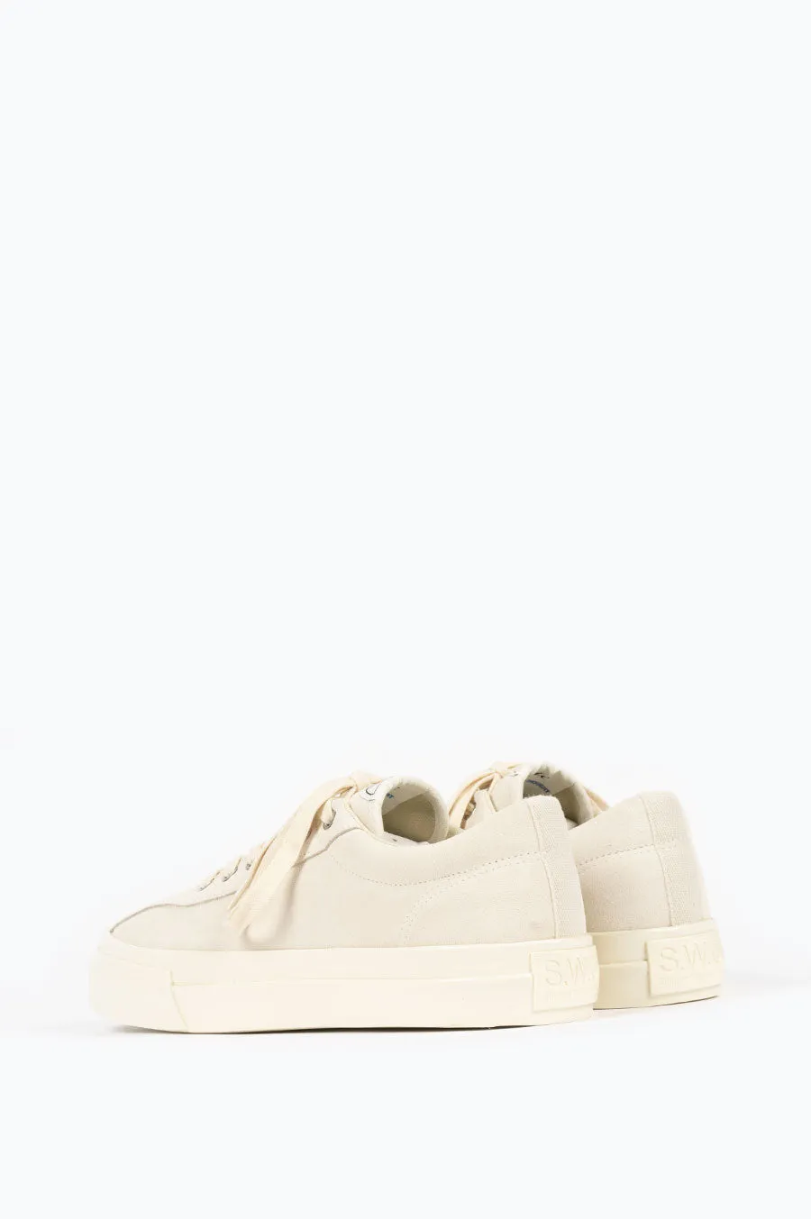 STEPNEY WORKERS CLUB DELLOW SUEDE ECRU
