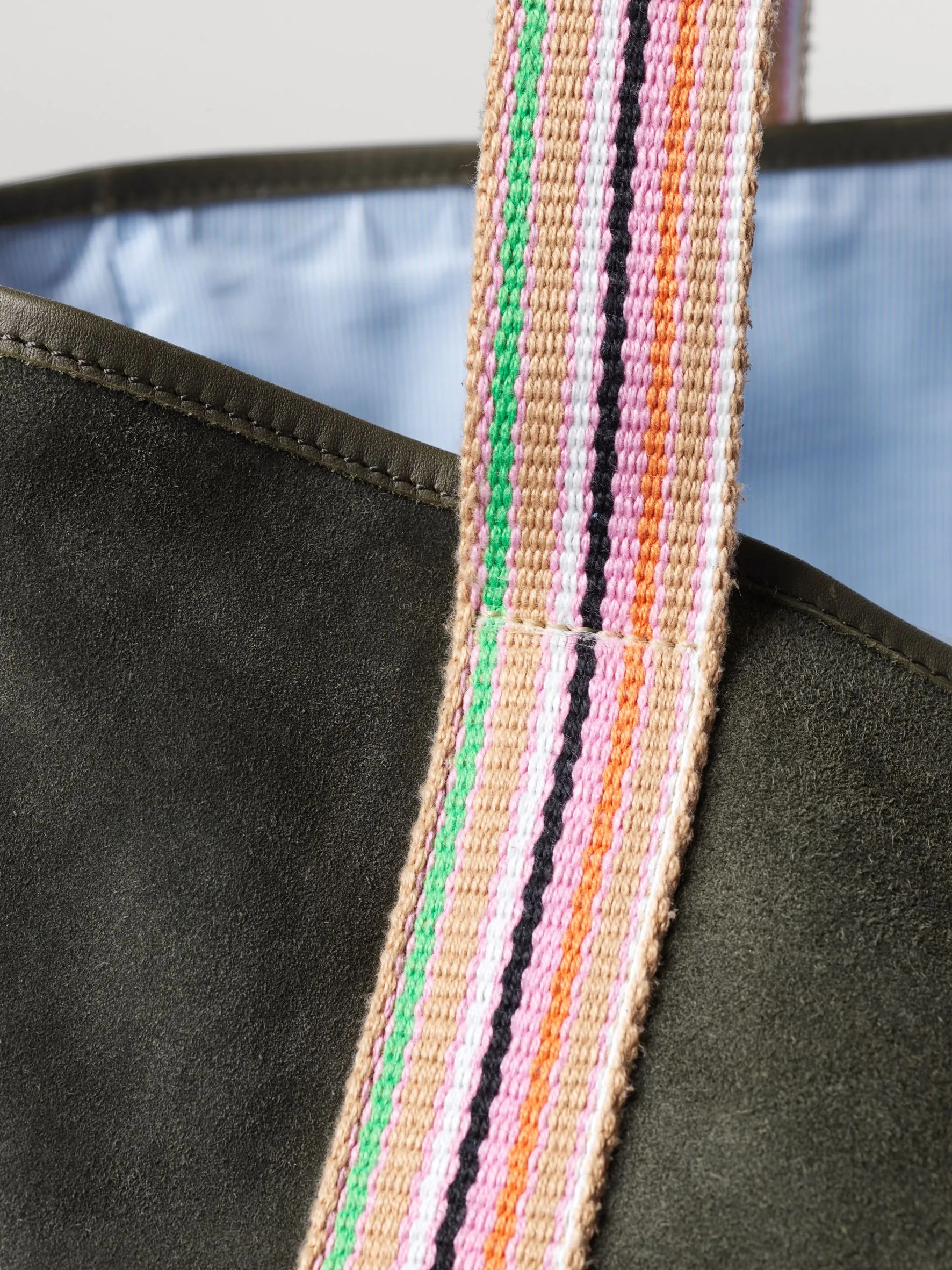 Suede Agnese Bag