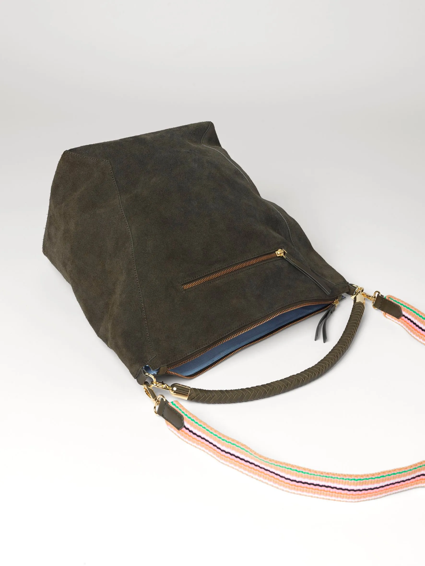 Suede Everly Bag