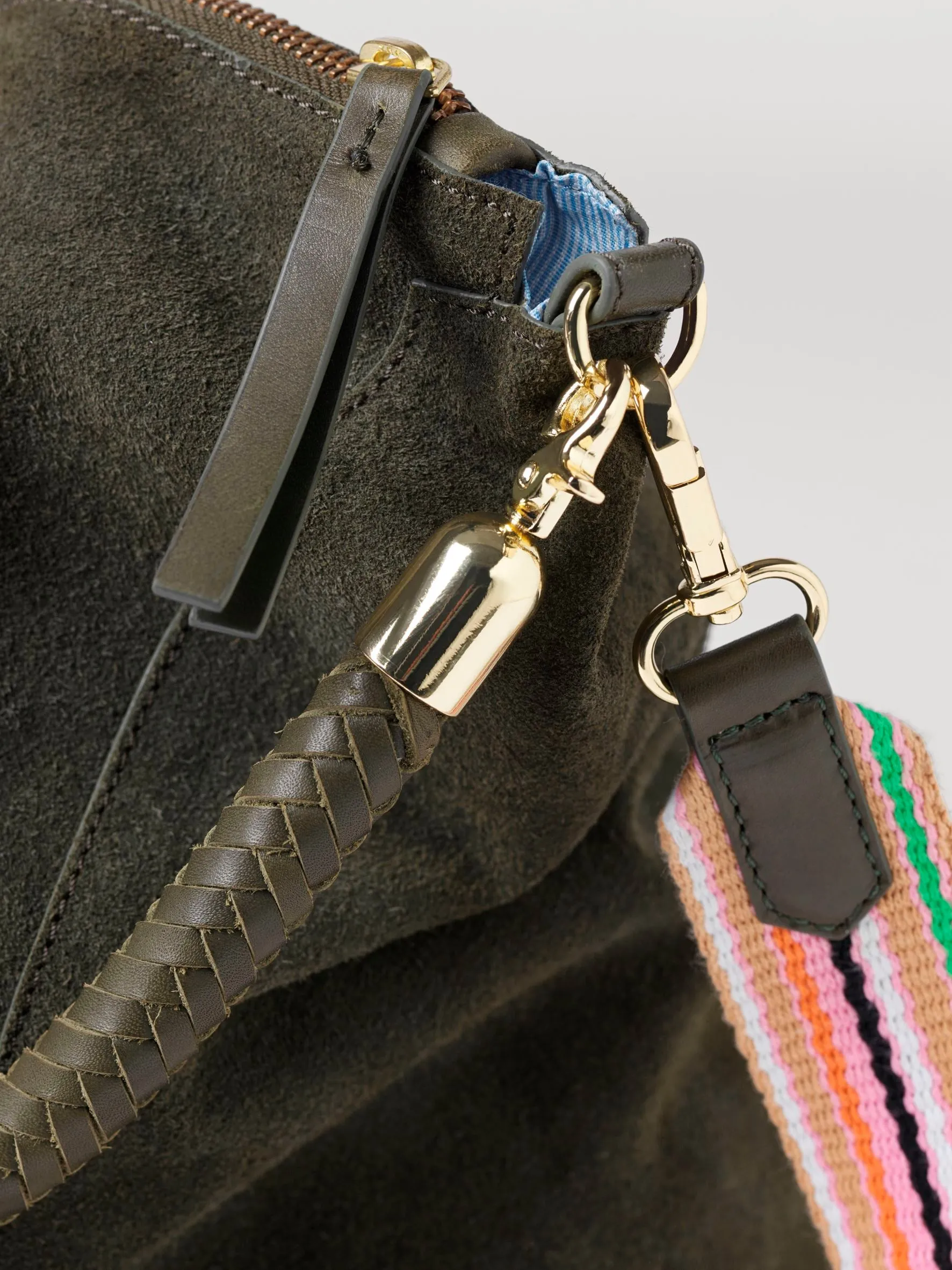 Suede Everly Bag