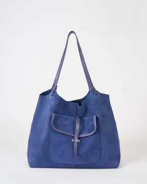 suede tote
