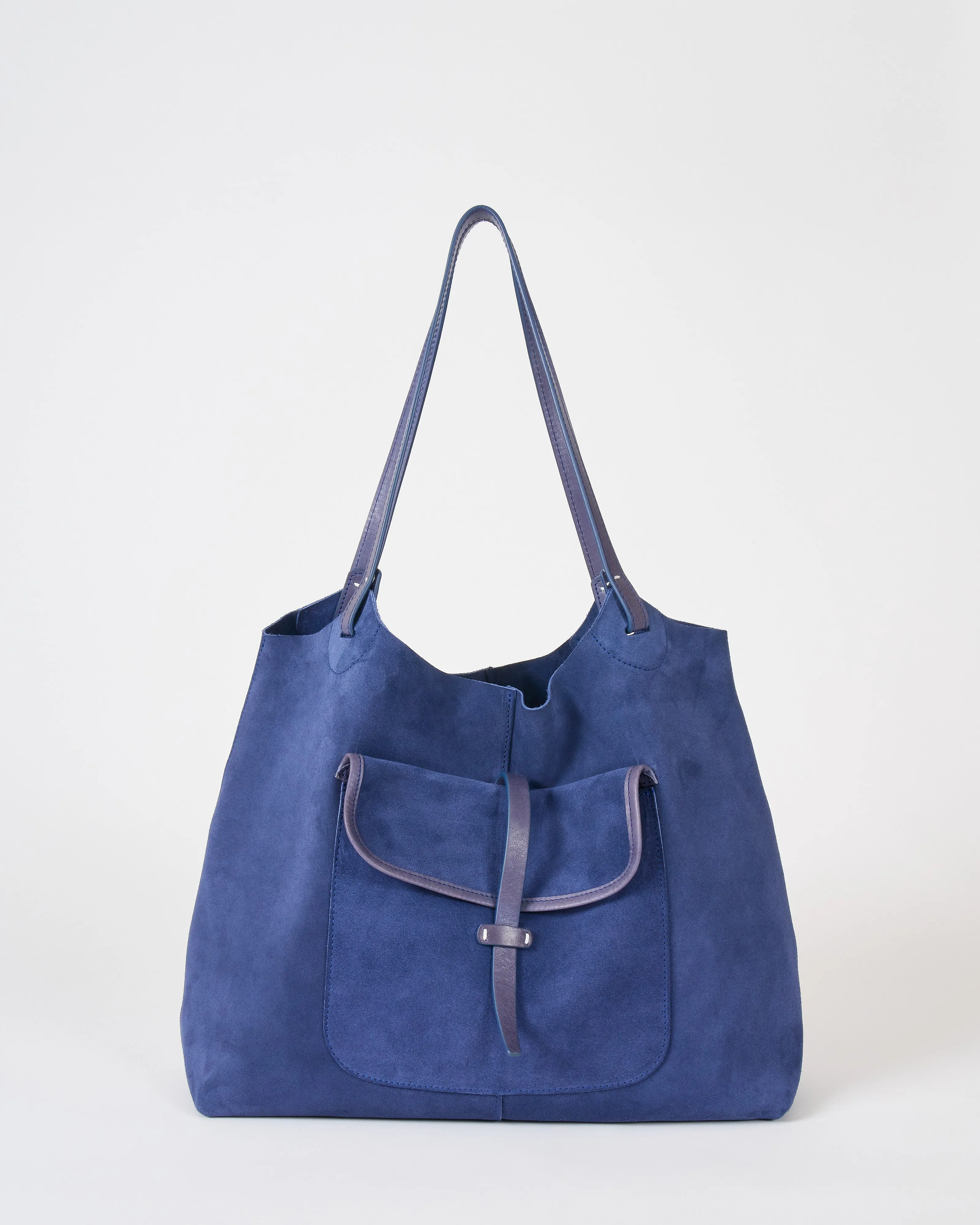 suede tote