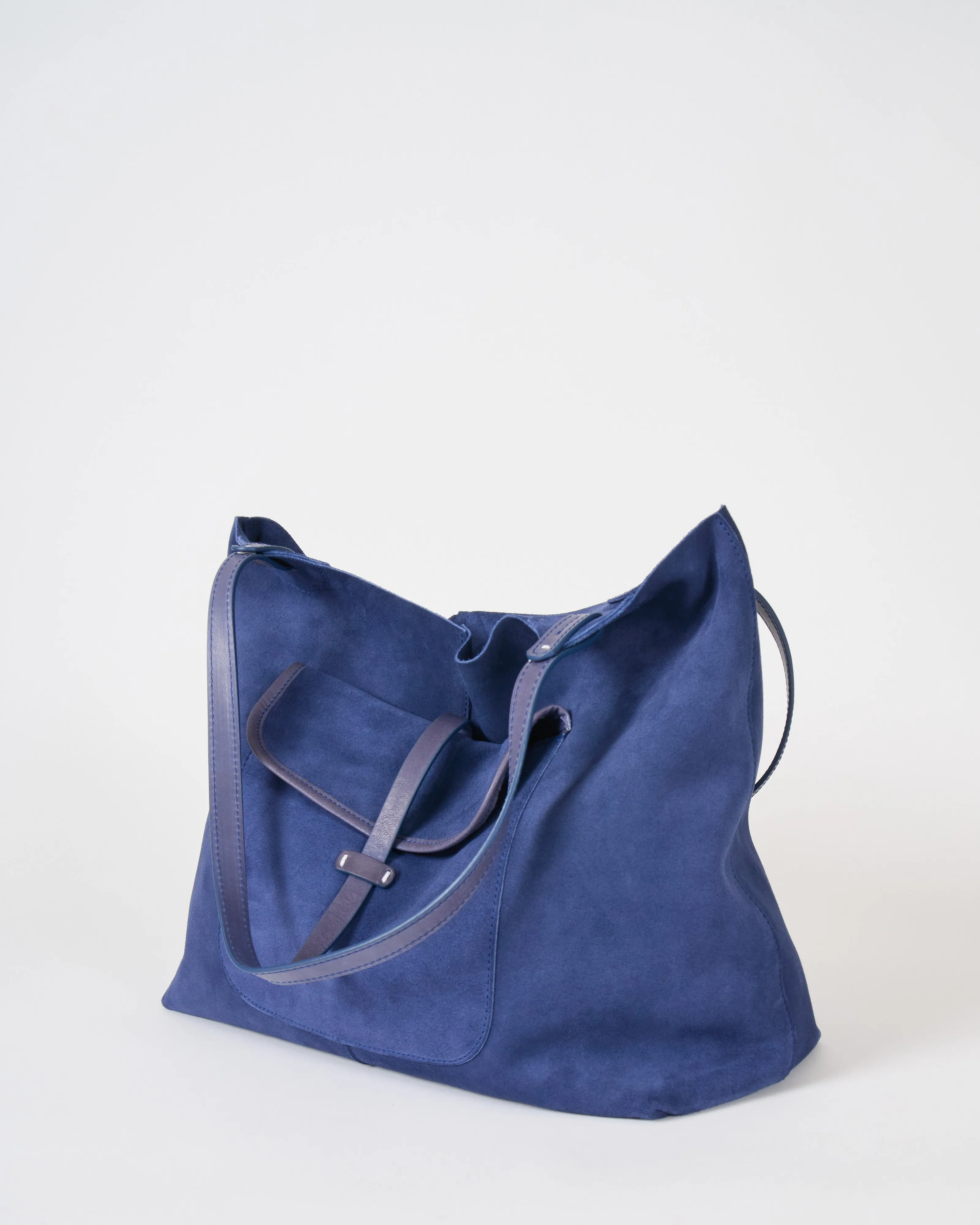 suede tote