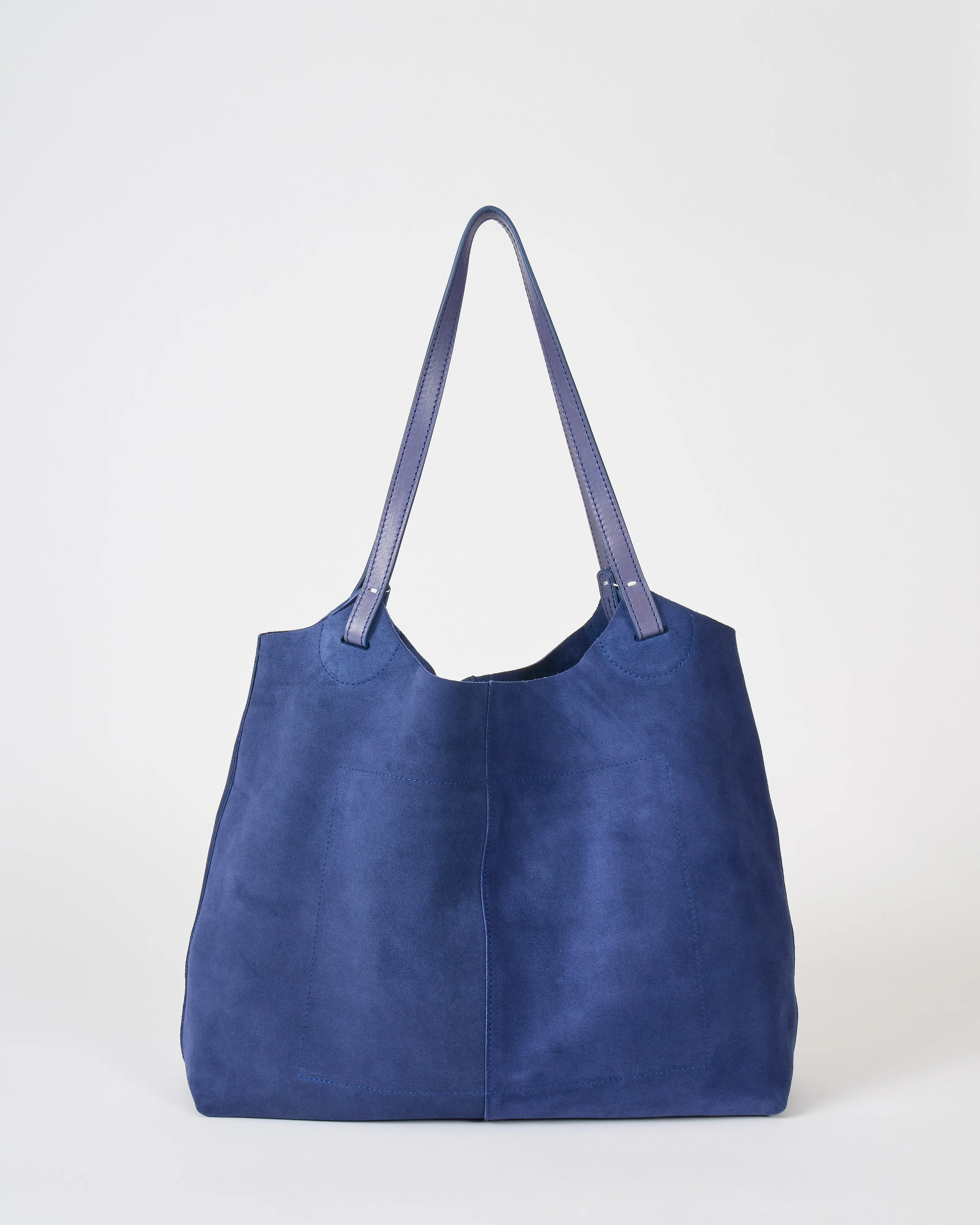 suede tote