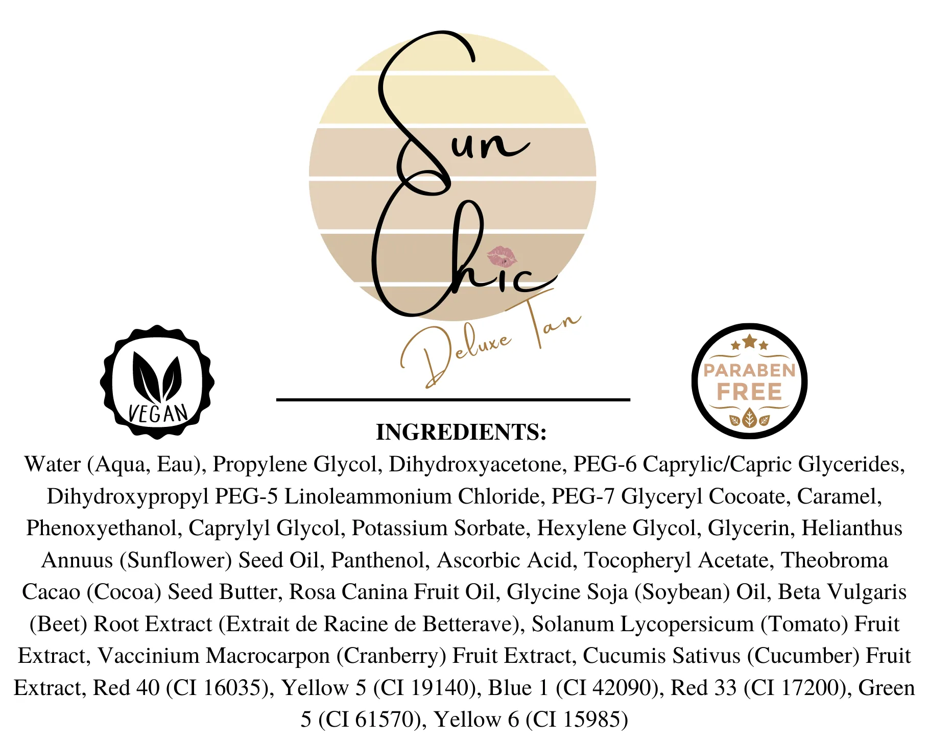 Sun Chic Self-Tanning Mousse - VIOLET DARK