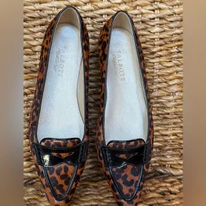 Talbots Leopard Print Flats