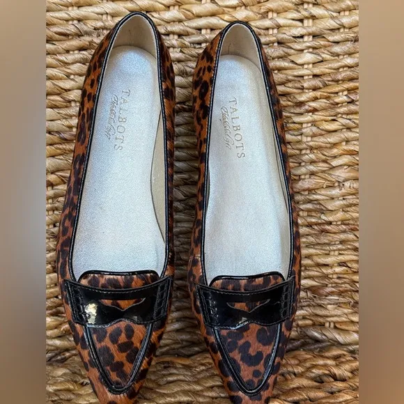 Talbots Leopard Print Flats