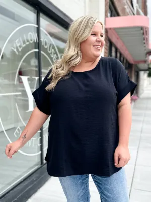 The Mollie Basic Top - Black