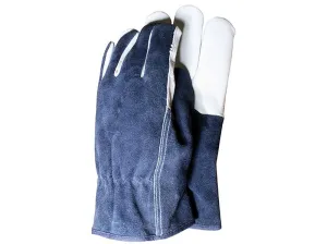 Town & Country Tgl418L Premium Leather & Suede Men'S Gloves - Large