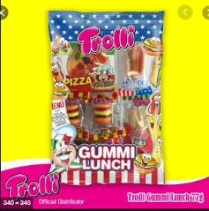 TROLLI GUMMI LUNCH 77GM