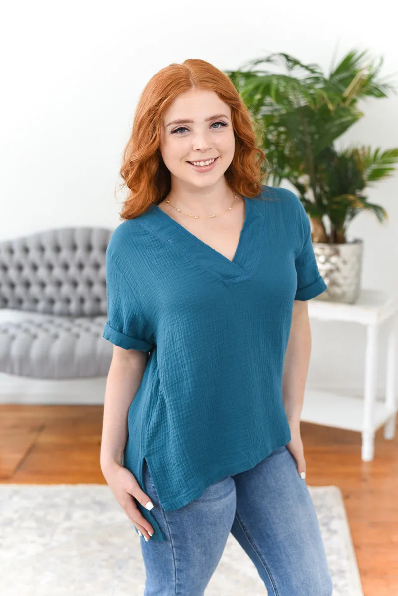 Trudie Gauze Top FINAL SALE