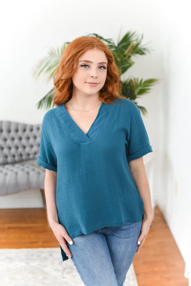 Trudie Gauze Top FINAL SALE