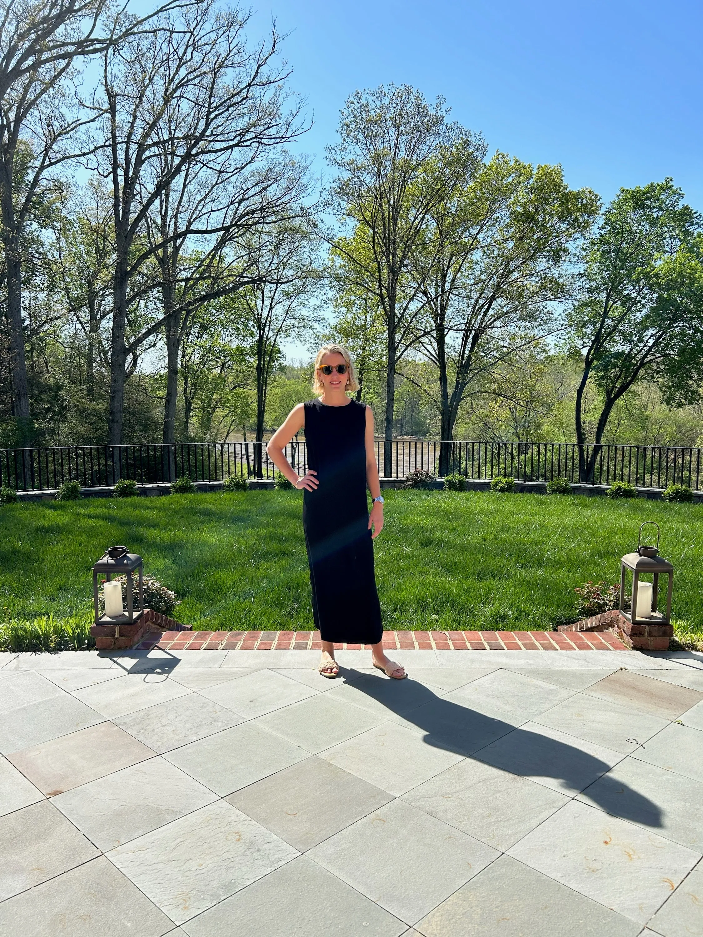 Twiggy Dress in Easy Breezy Black