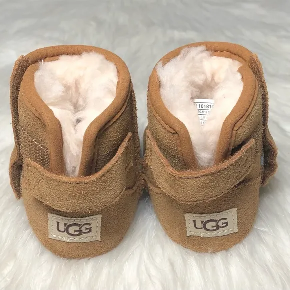 Ugg Baby Jesse II Infant Boots,Size-0/1(3-24mths),Unisex,Color-Chestnut
