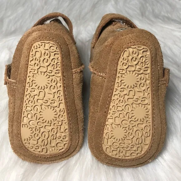Ugg Baby Jesse II Infant Boots,Size-0/1(3-24mths),Unisex,Color-Chestnut