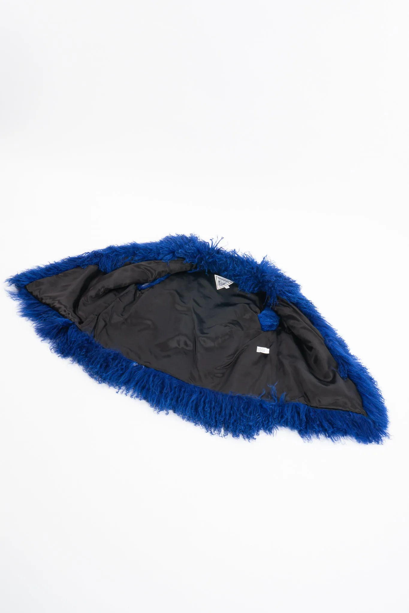 Ultramarine Mongolian Fur Vest