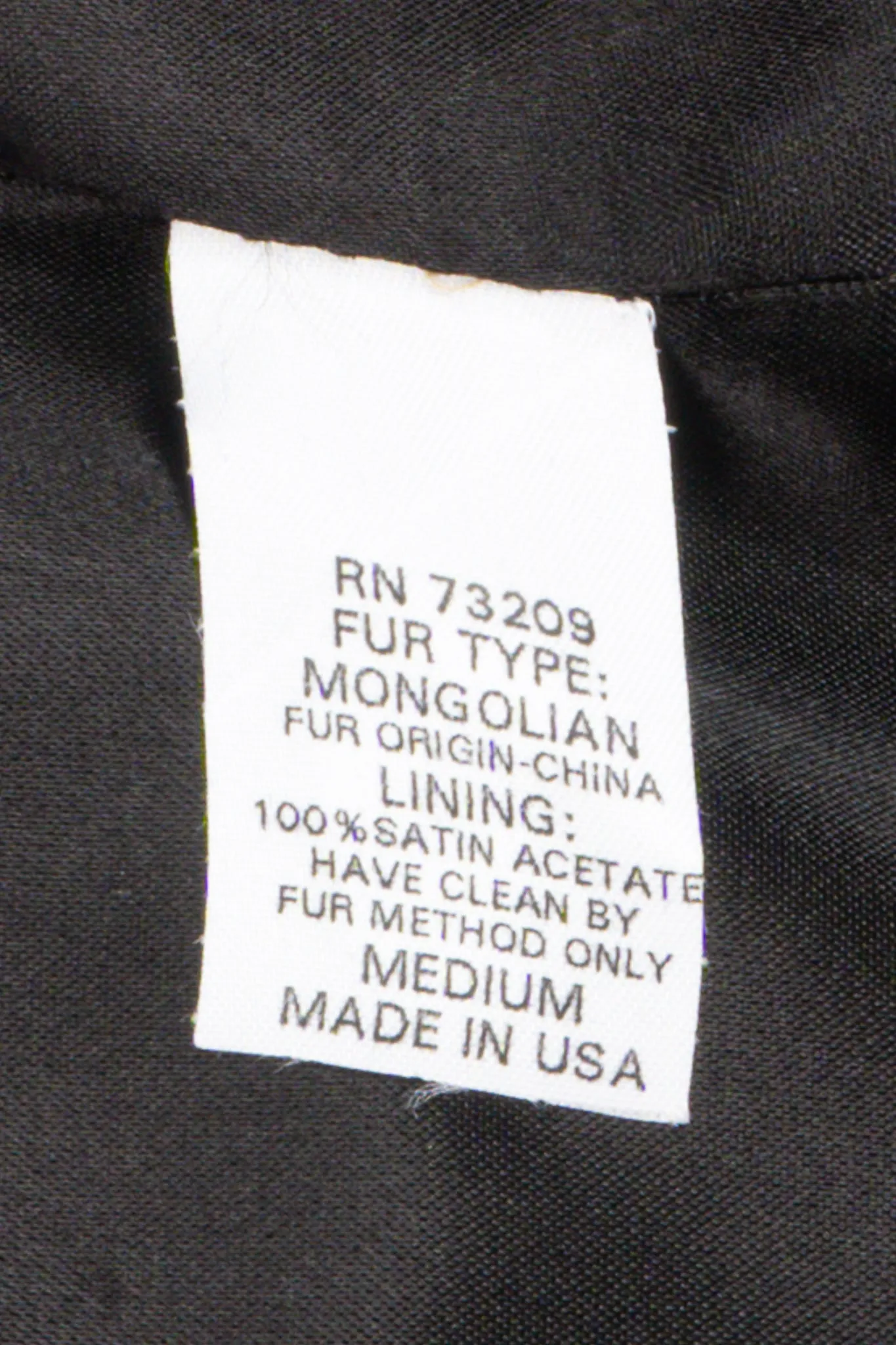 Ultramarine Mongolian Fur Vest