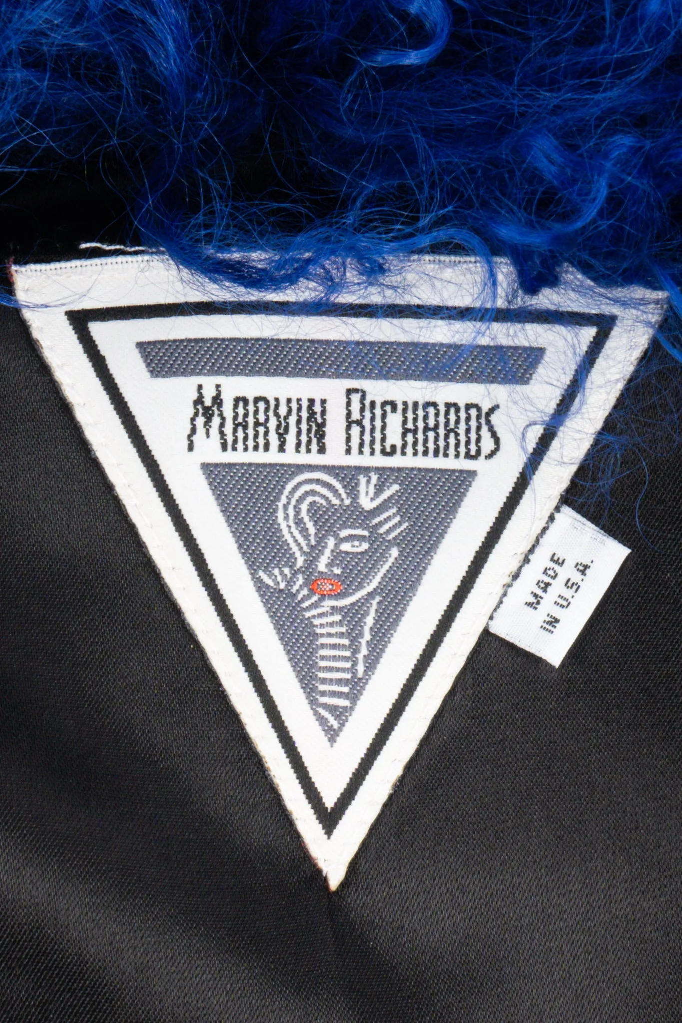 Ultramarine Mongolian Fur Vest