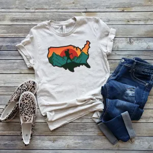 USA HIKE TEE