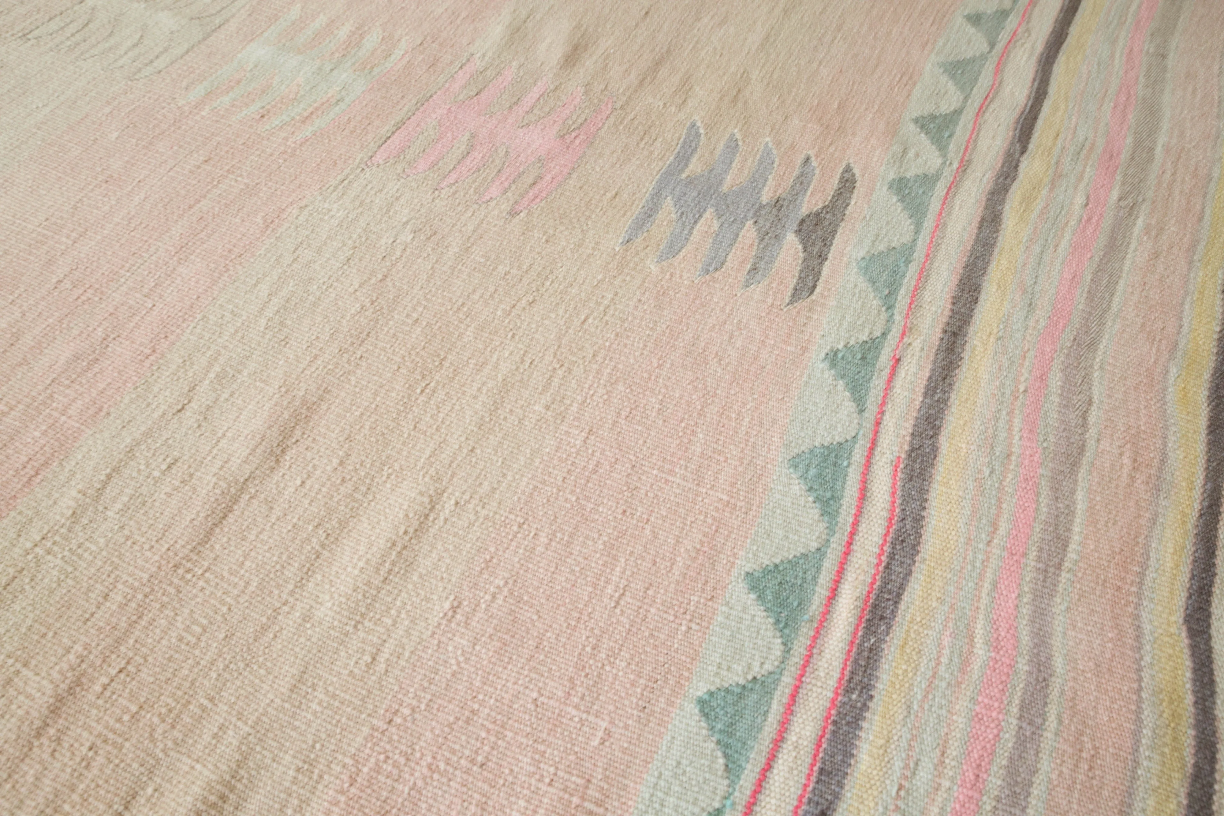 Vintage Bodrum Bos Kilim Rug 4'5"x7'4"