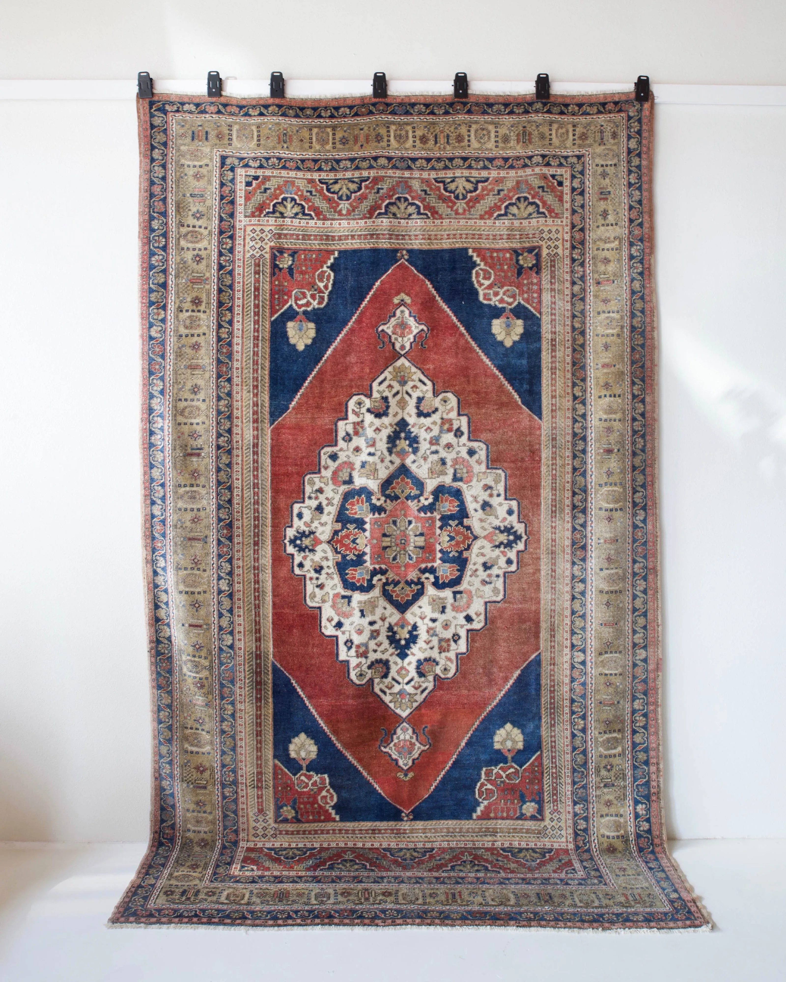Vintage Turkish Taspinar Rug 6'2"x10'6"