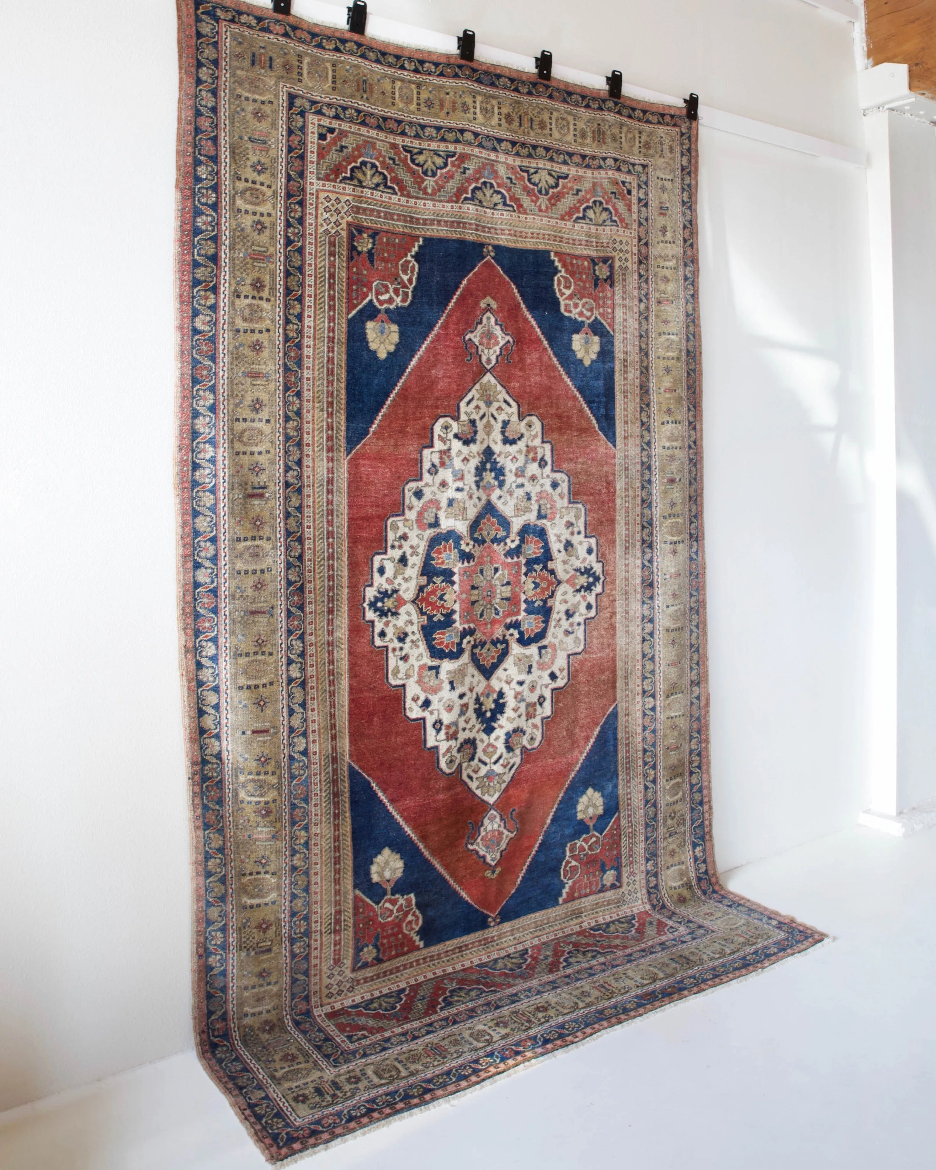 Vintage Turkish Taspinar Rug 6'2"x10'6"