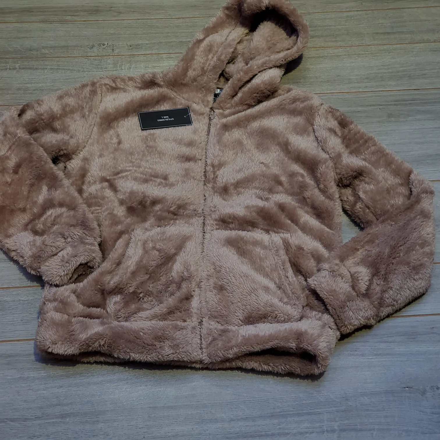 WARM JACKET BROWN