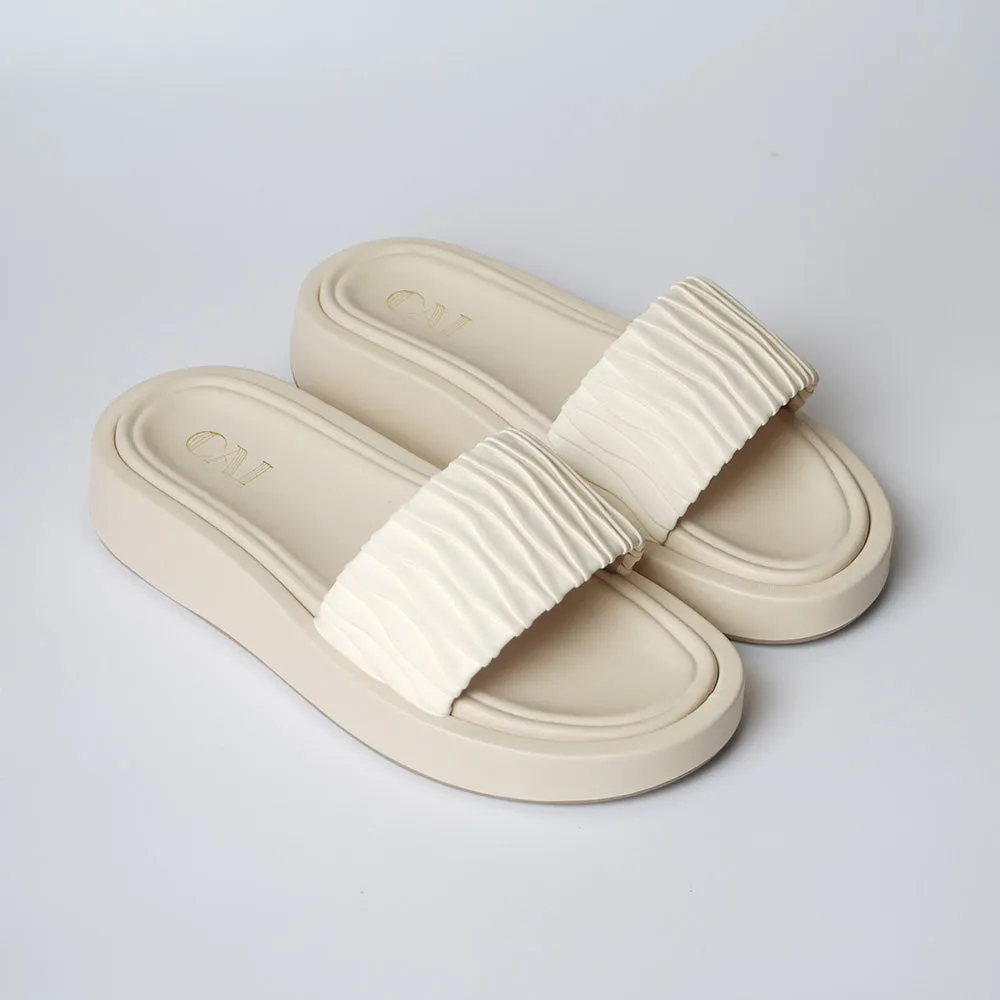 Wavy Cream Flatform