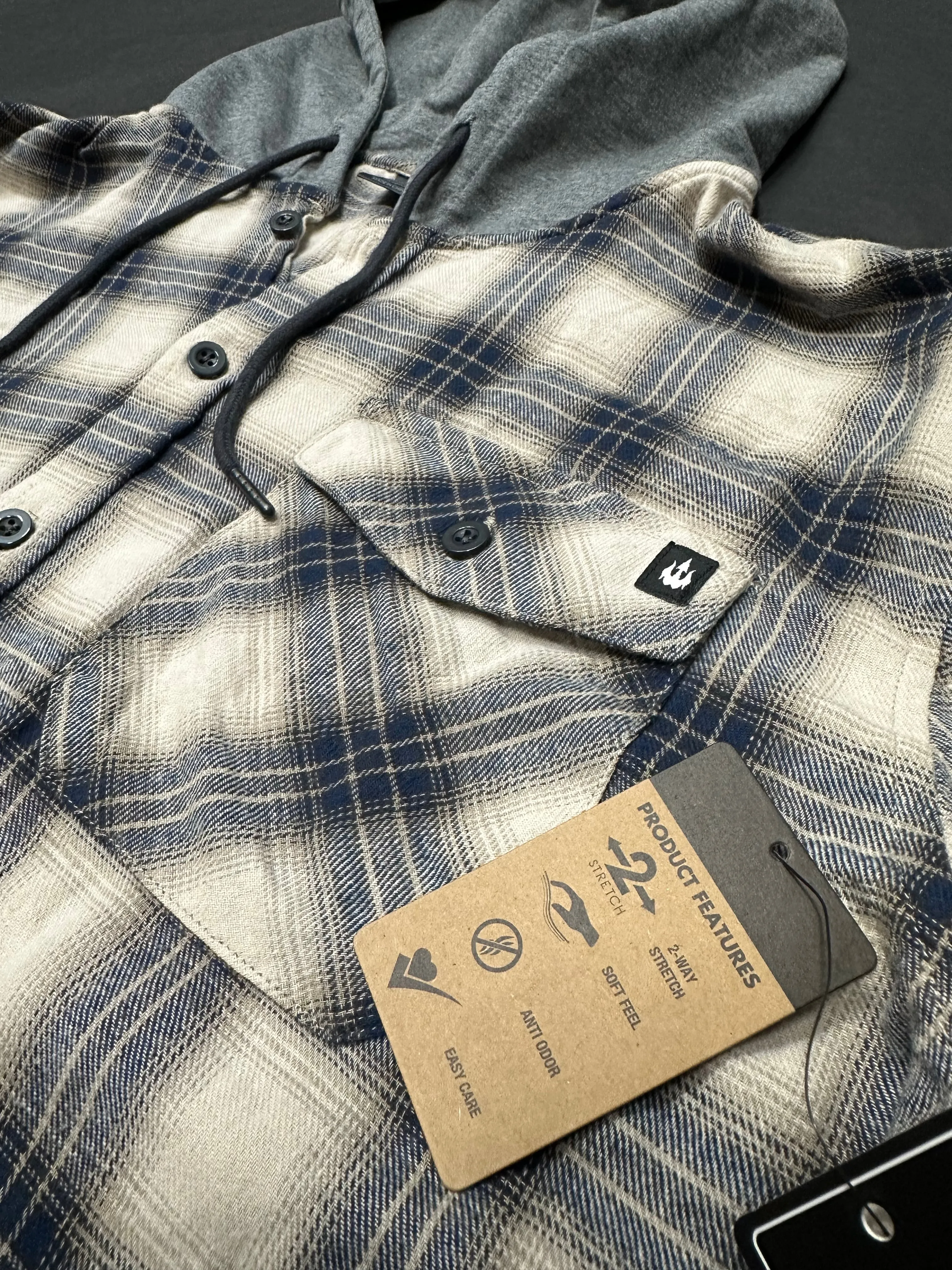 WBZ Parson Hooded Flannel