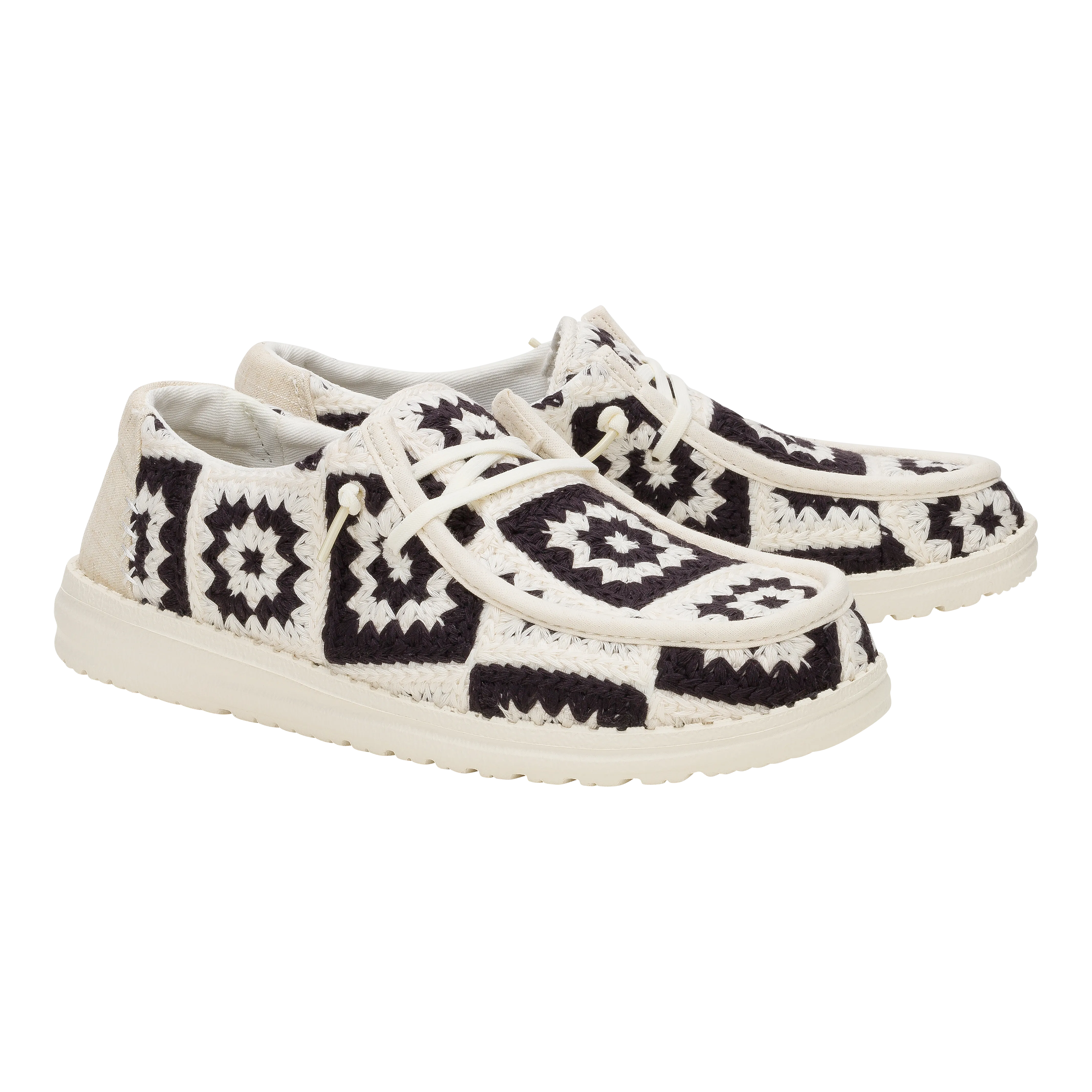 Wendy Cottage Crochet - Black/Multi