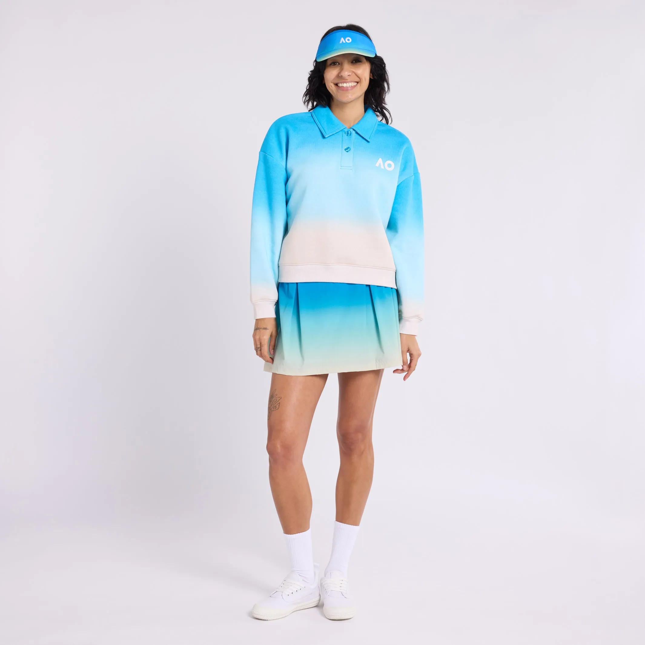 Women's Sweatshirt Gradient Lifestyle